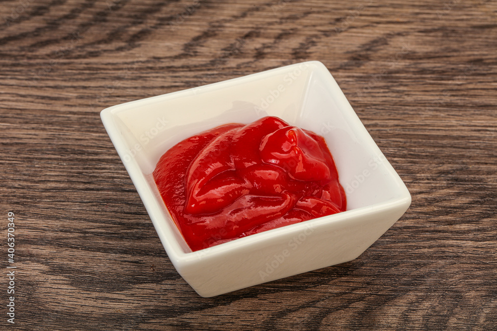 Tomato Ketchup in the bowl Tomato Ketchup in the bowl