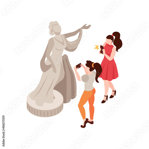 Isometric Museum Illustration