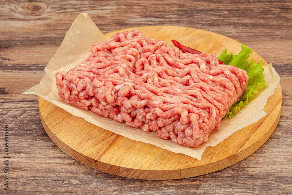 Minced meat - pork and beef Minced meat - pork and beef