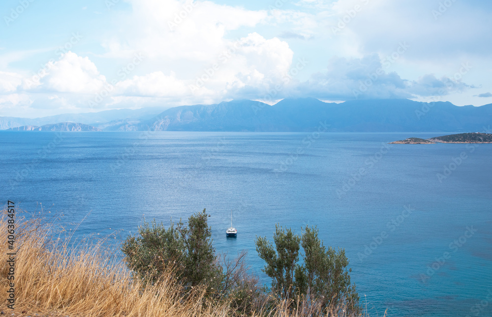 Eastside coastline, Crete island