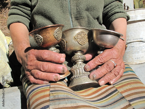 close up of hands