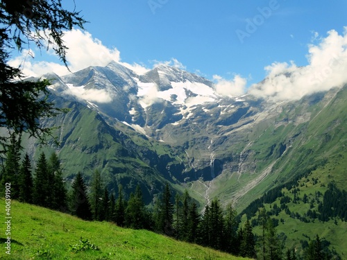 Alps, National Park in the Grossglockner area of ​​Austria, rocks, cliff © Albin Marciniak