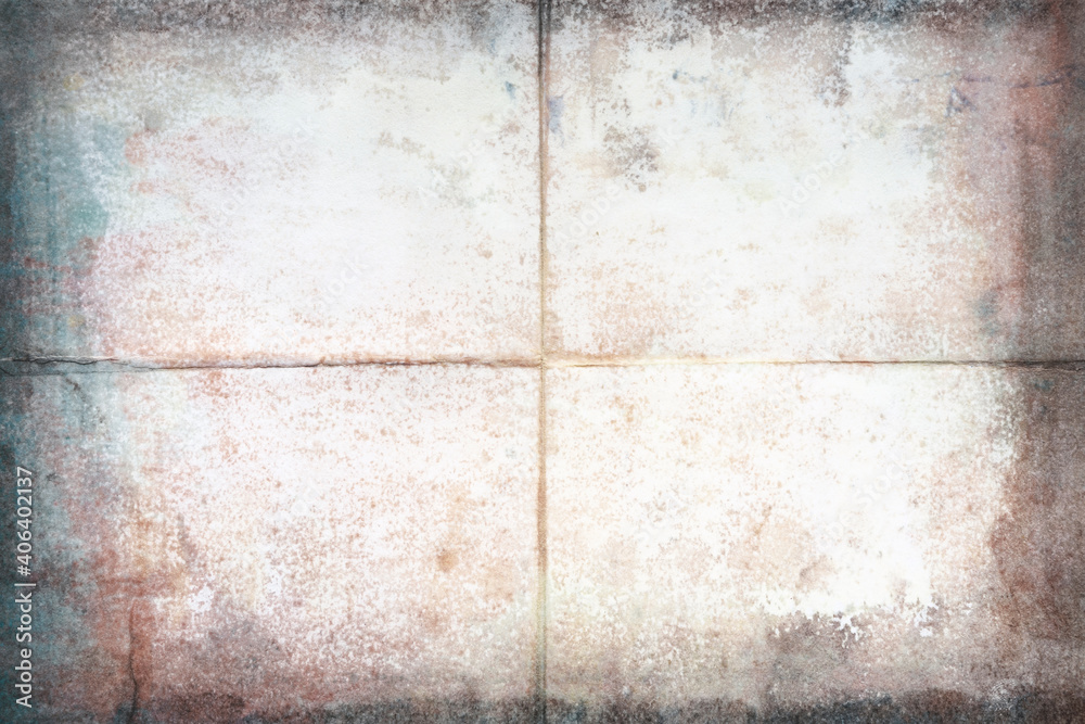 Sheet of old paper folded, texture background Sheet of old paper folded, texture background
