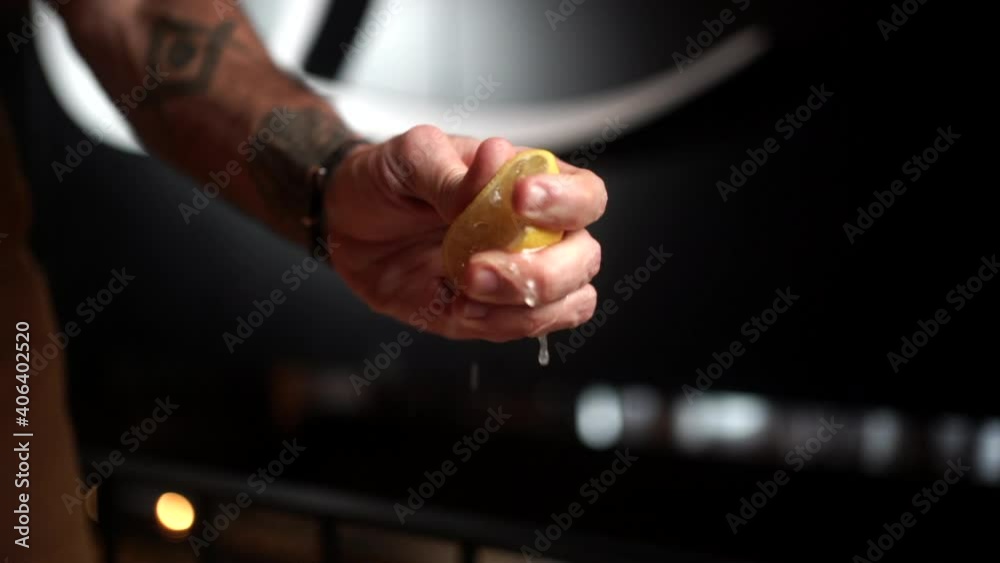 male latin tattoo model splashing lime slow motion male latin tattoo model splashing lime slow motion