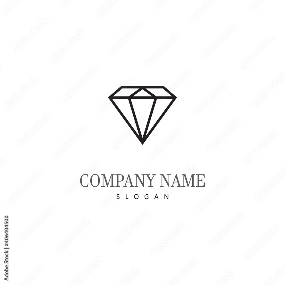 Diamond Logo Template vector icon Diamond Logo Template vector icon