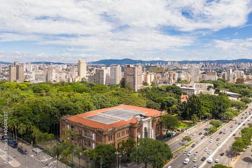 Pinacoteca de São Paulo seen from above, Brazil,  photo