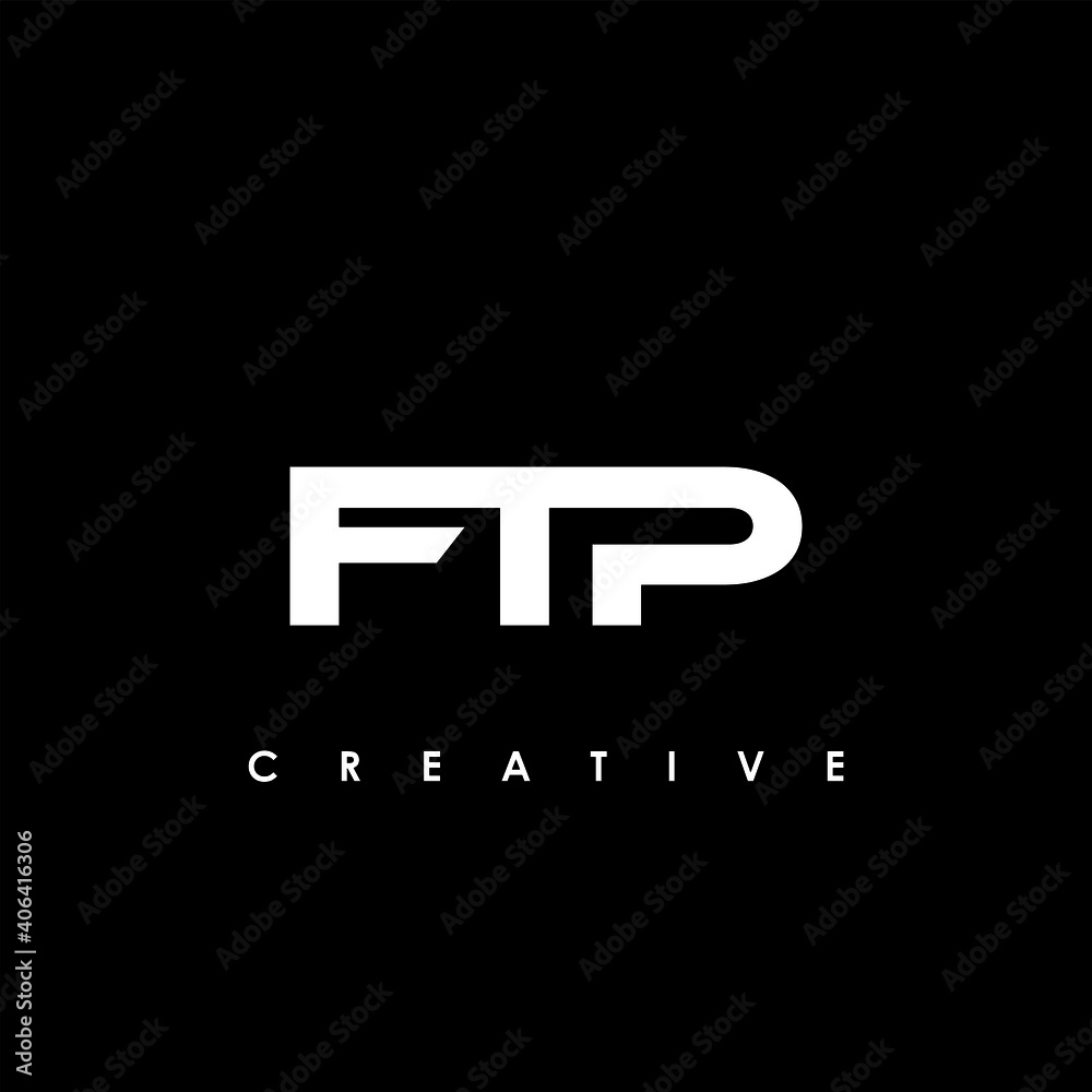 FTP Letter Initial Logo Design Template Vector Illustration FTP Letter Initial Logo Design Template Vector Illustration