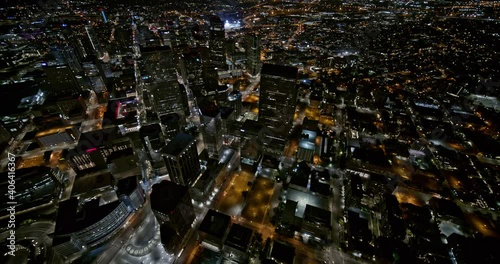 Denver Colorado Aerial v14 wide angle birdseye over Capitol Hill and downtown - DJI Inspire 2, X7, 6k - August 2020 photo