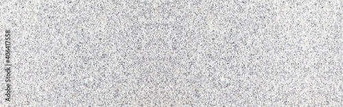 Panorama of White terrazzo floor texture and seamless background
