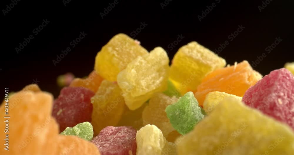 A mix of dried fruits. A lot of different healthy food. Dried apples, mango, feijoa, dried apricots, prunes. Colorful Sweet Candy Delicious Concept. Vegetarian food. High quality. A mix of dried fruits. A lot of different healthy food. Dried apples, mango, feijoa, dried apricots, prunes. Colorful Sweet Candy Delicious Concept. Vegetarian food. High quality.