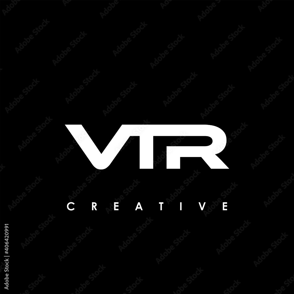 VTR Letter Initial Logo Design Template Vector Illustration VTR Letter Initial Logo Design Template Vector Illustration