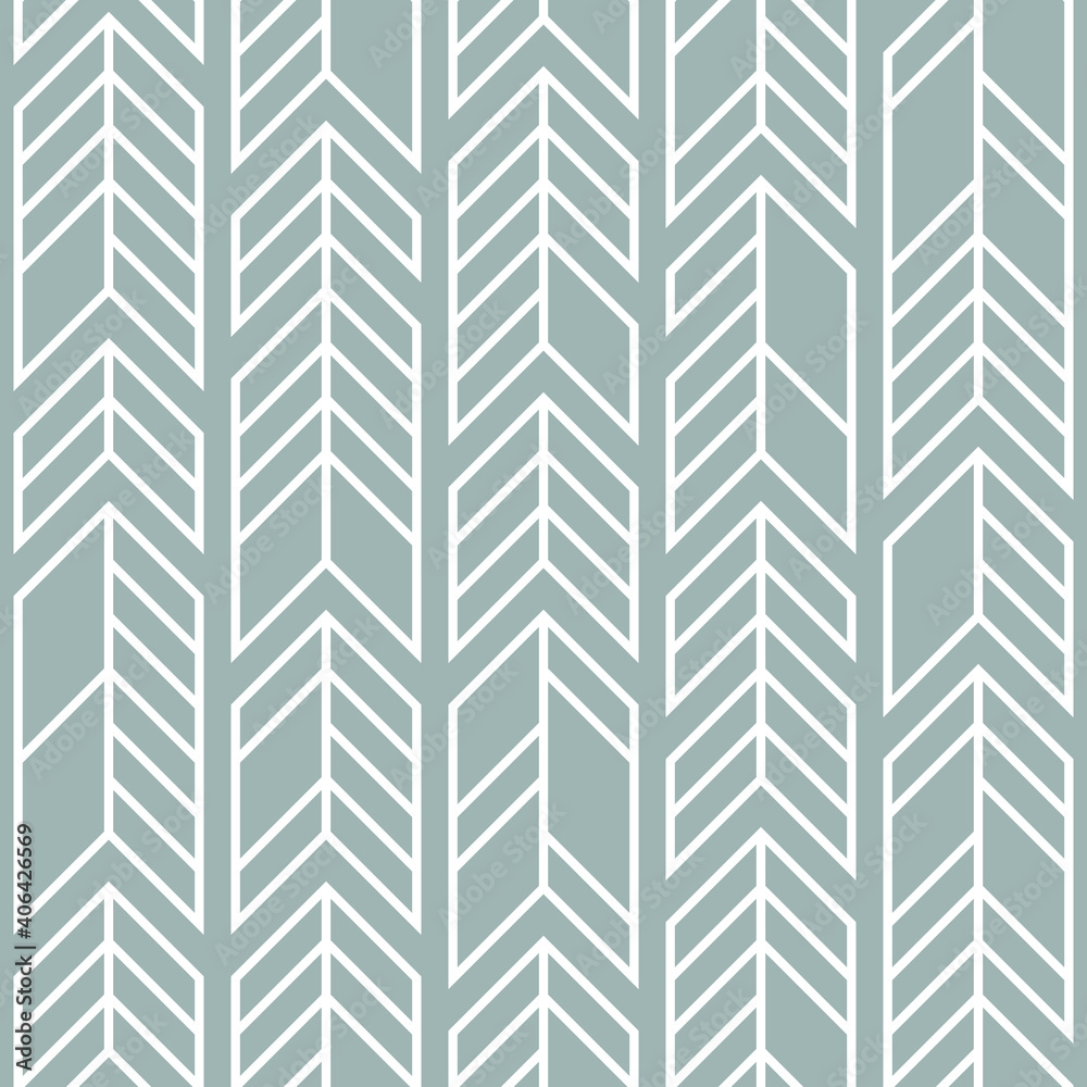 Vector seamless geometry chevron pattern, zigzag mosaic in gray color. Geometric background for fabric, scrapbooking, wallpaper, wrapping.