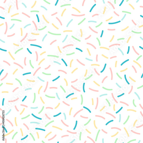 Vector abstract hand drawn seamless patterns. Colorful pastel doodle background.