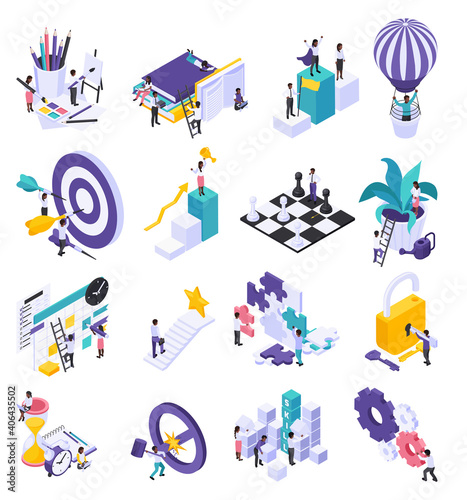 Personal Growth Isometric Set