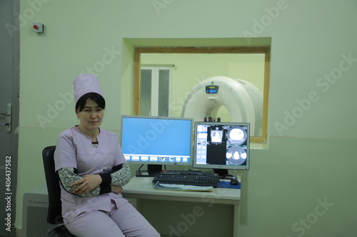 doctor working in hospital