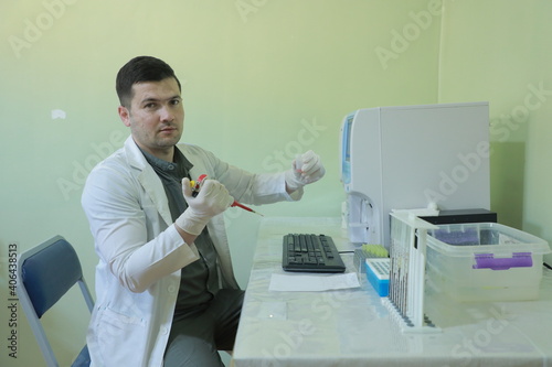 doctor working in hospital