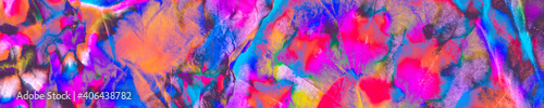 Colored Paint Border. Bacground Tie Dye.