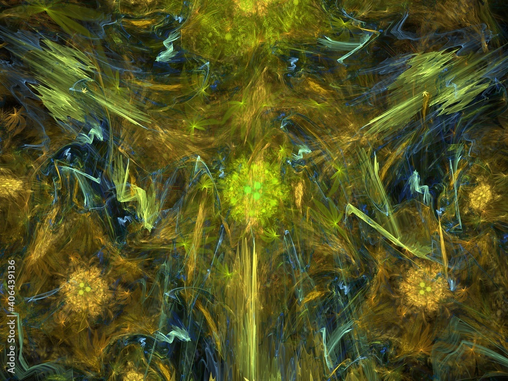 Imaginatory fractal background Image Imaginatory fractal background Image