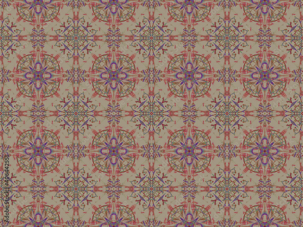 Pattern with flowers