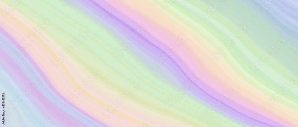 Abstract wave rainbow colors background