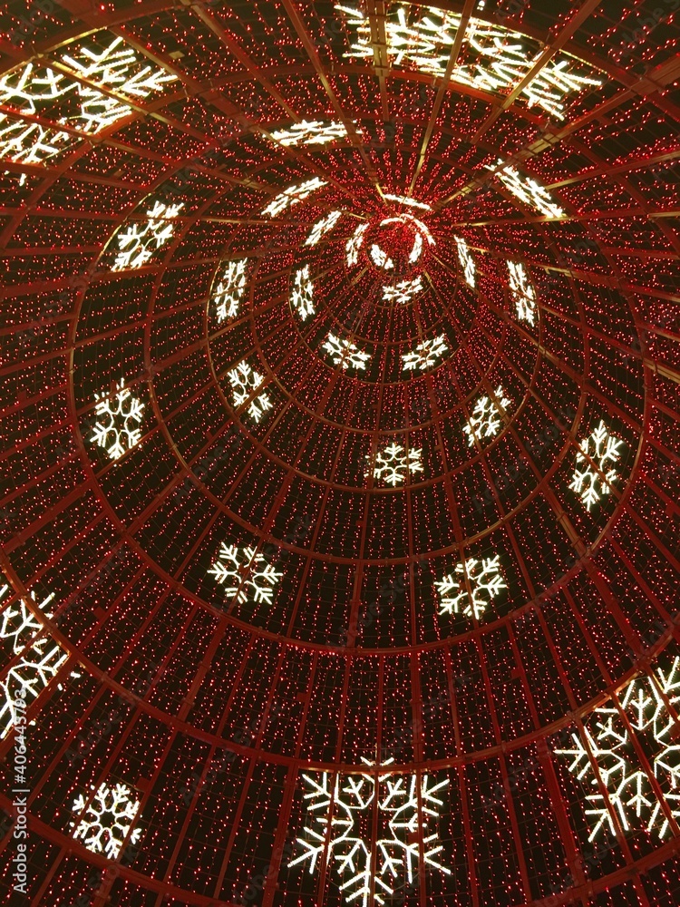 Naklejka premium Christmas dome