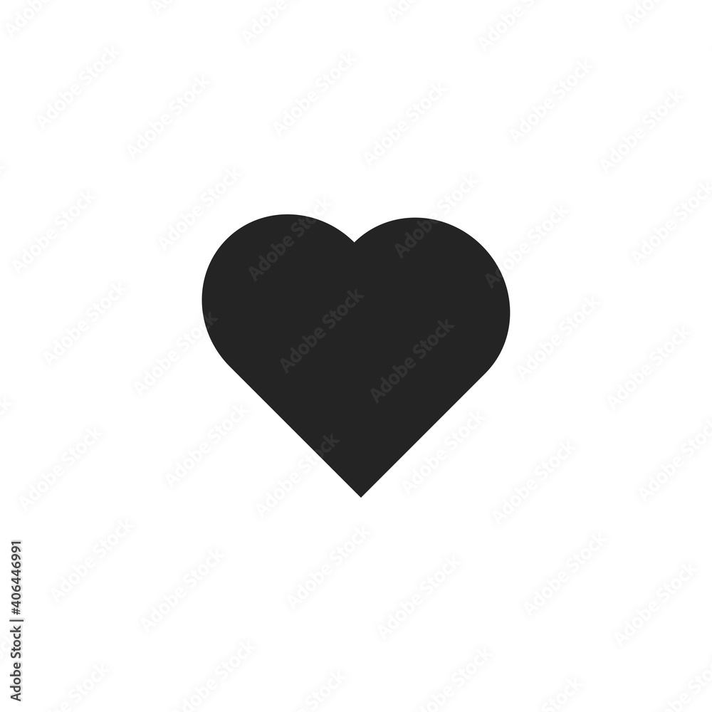 Heart icon. Love symbol modern, simple, vector, icon for website design, mobile app, ui. Vector