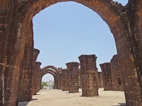 Bara Kaman is an unfinished structure situated in Bijapur,karnataka,india