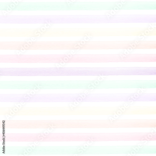 Abstract pattern with hand drawn stripes in pastel colors