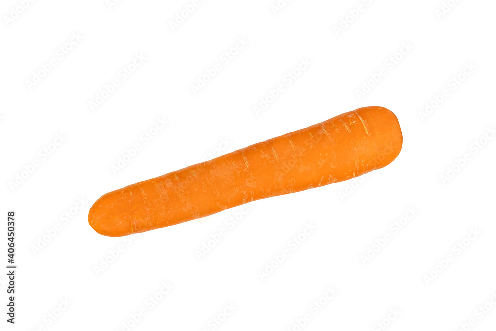 fresh organic carrot isolated on white background fresh organic carrot isolated on white background