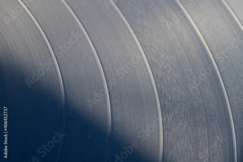 close up of records ,blue 