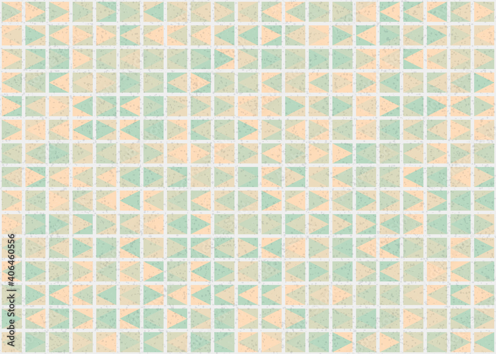 Fototapeta premium Abstract Geometric Pattern generative computational art illustration