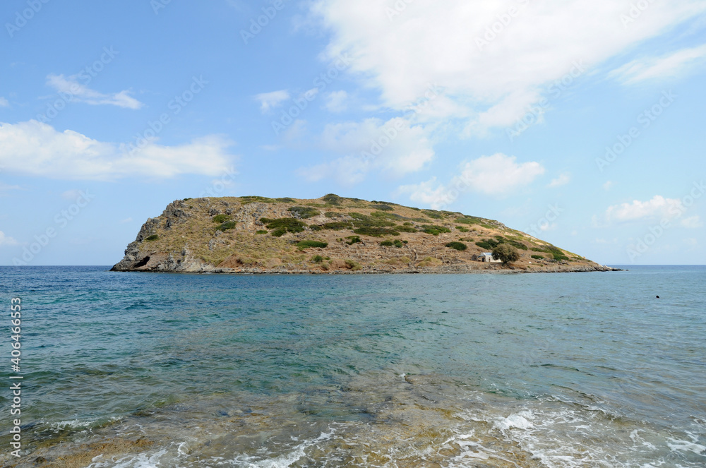 Le site archéologique de l'îlot de Mochlos près de Sitia en Crète