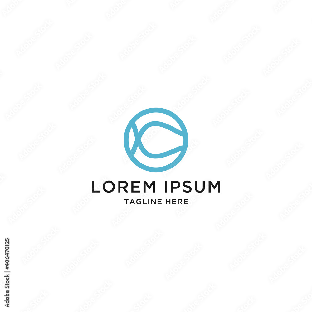 Letter C logo icon design template premium vector