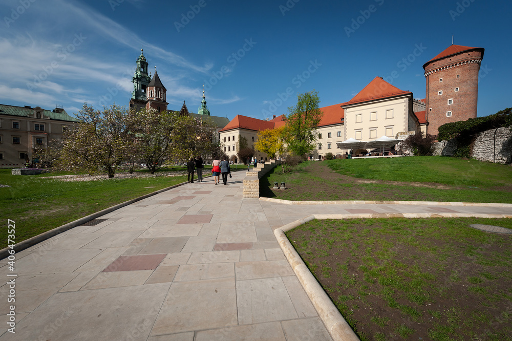 Kraków, okolice Wawel