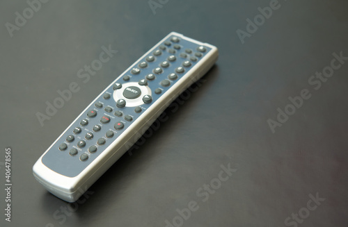 ordinary remote controller high angle view