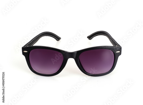 Sunglasses isolated on white background for applying on a portrait