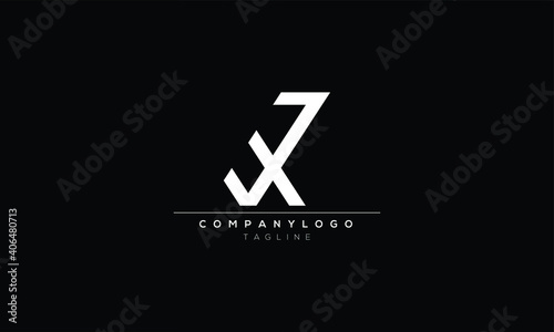 EX XE E AND X Abstract initial monogram letter alphabet logo design