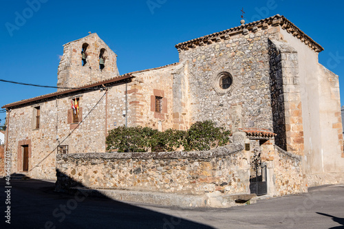 Church of Santa Catalina  XII-XIII centuries  Riofr  o del Llano  Guadalajara  Spain