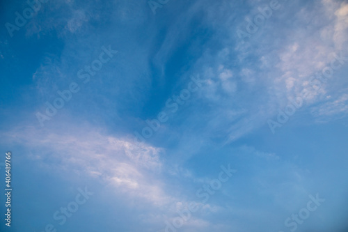blue sky with white clouds - perfect for sky replacement © Armensl