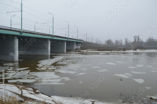 Russia, Yaroslavl, bridge over the Kotorosl River, bridge over river © Светлана Коршук