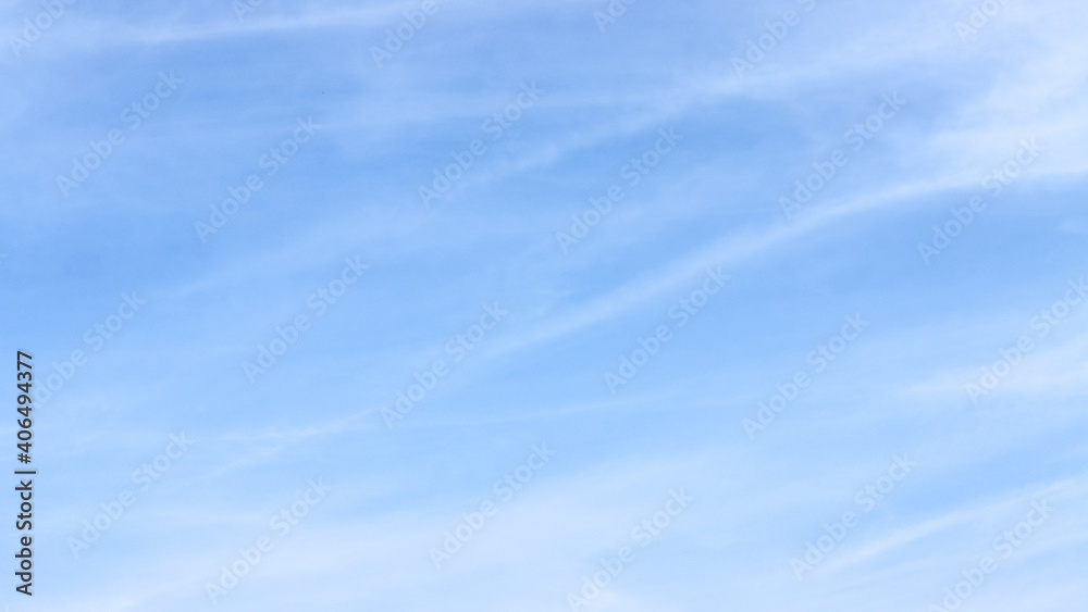 abstract blue sky and clouds with blue background