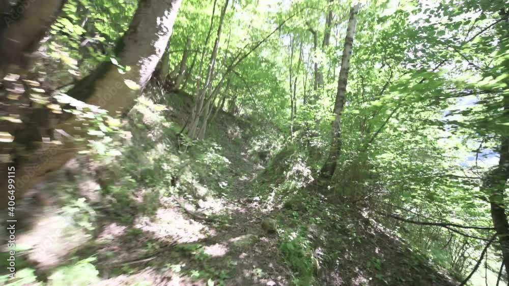Running into the wood pathway, 24fps not stabilised Running into the wood pathway, 24fps not stabilised