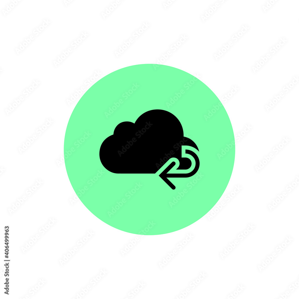 Cloud Computing Computer cloud and Cloud Hosting related line icons. Cloud storage and Network Vector icon Cloud Computing Computer cloud and Cloud Hosting related line icons. Cloud storage and Network Vector icon