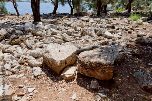 Ancient ruins of an ancient city