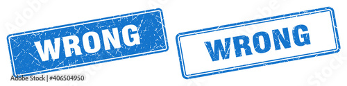 wrong stamp set. wrong square grunge sign