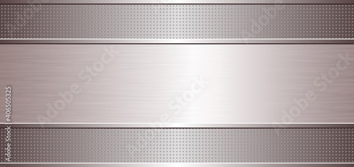long metal banner