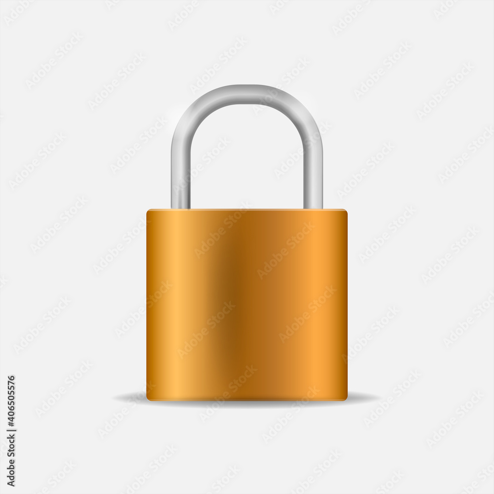Padlock Icon Set, closed padlocks metal gold, silver. Vector 3d realistic style. Lock different steel texture for web and mobile Apps, protection privacy. Isolated on grey background Padlock Icon Set, closed padlocks metal gold, silver. Vector 3d realistic style. Lock different steel texture for web and mobile Apps, protection privacy. Isolated on grey background