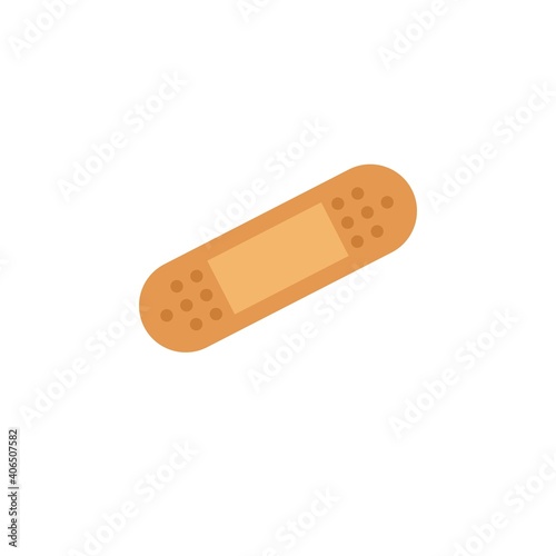 bandage plester medical vector icon illustration design template photo