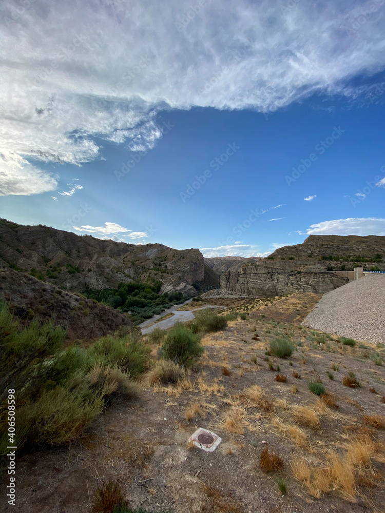 views of the landscape of the Natural Park of the Sierras de Cazorla, Segura y las Villas located in Jaen, Spain