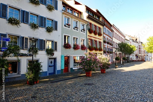 Freiburg im Breisgau Altstadthäuser in der Gerberau